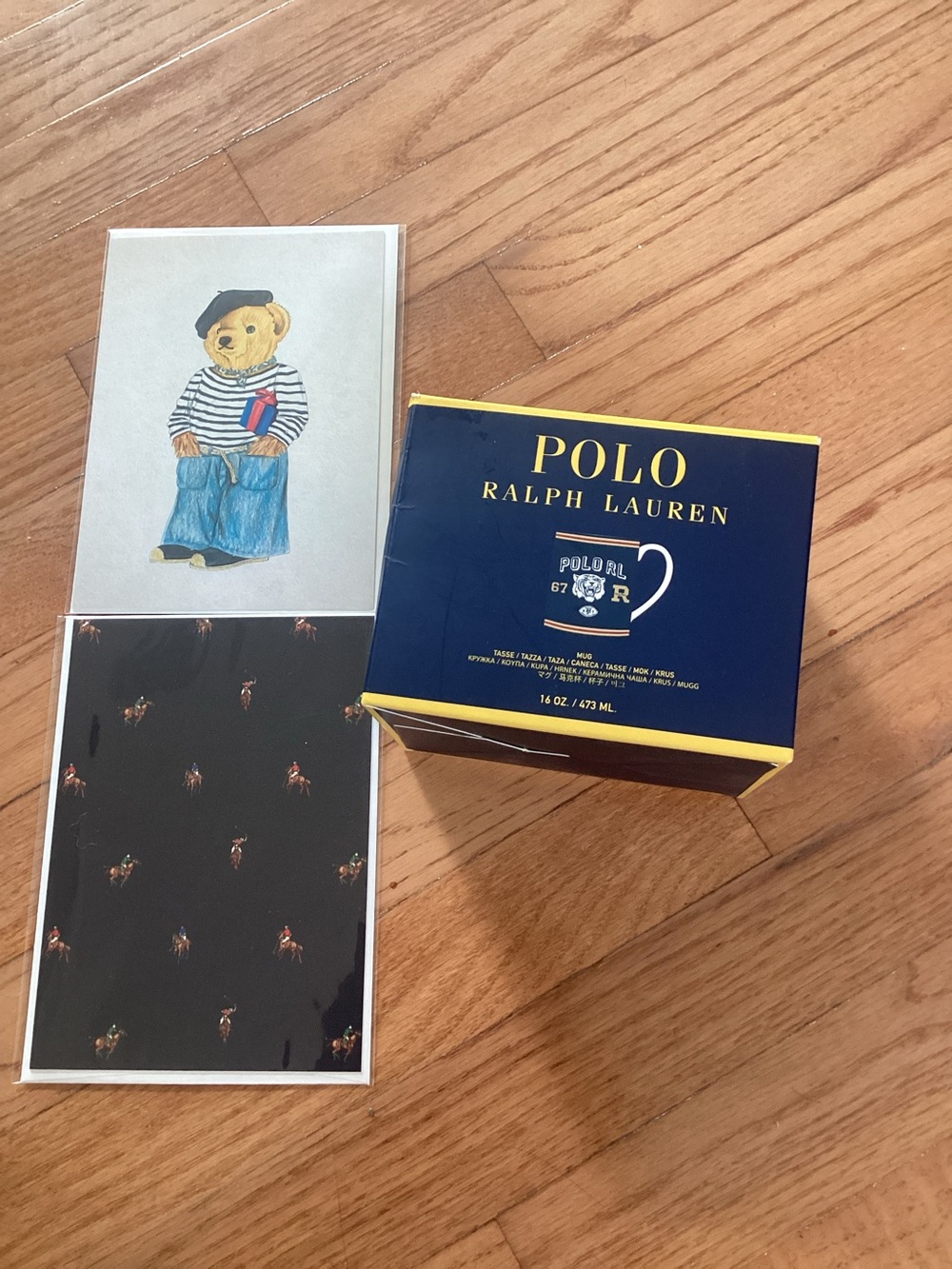 Polo Ralph Lauren '67 Tiger Mascot Football Cup i NWT/ 1 card
